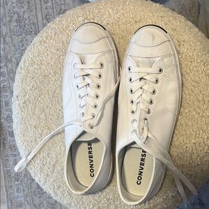 Men’s size 11 Converse Jack Purcell White Low-Top Sneakers